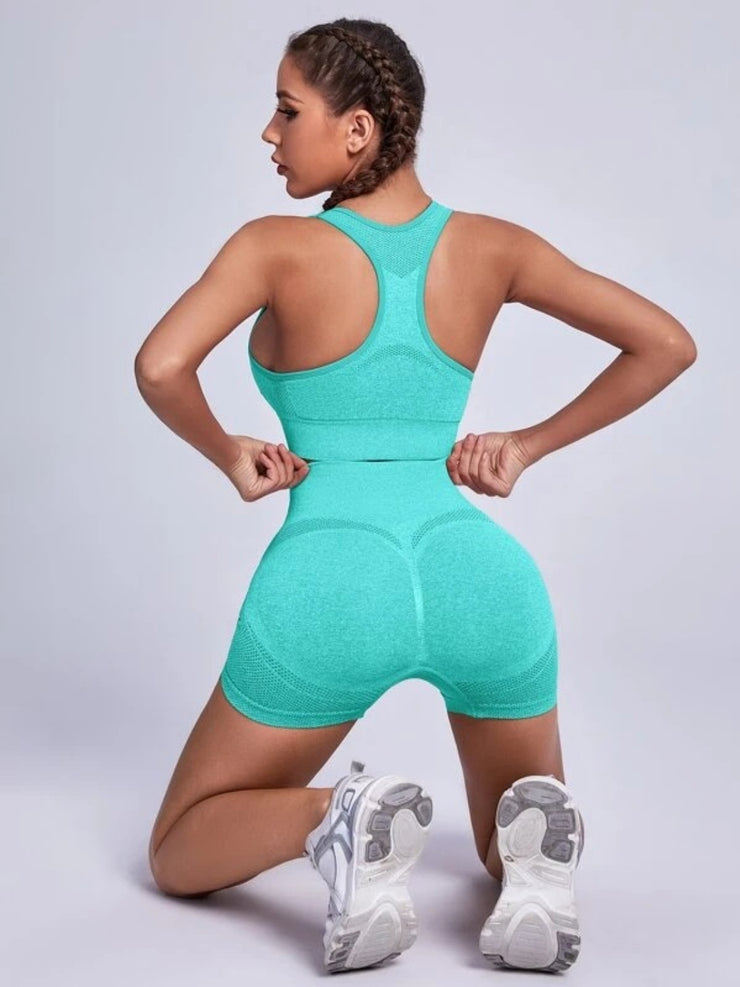 Tank and Shorts Active Two piece Set