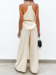 Wide Pants Two piece Set