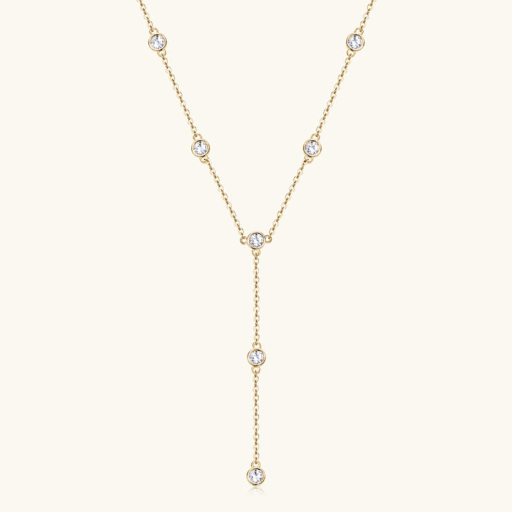 Sterling Silver Drop Necklace