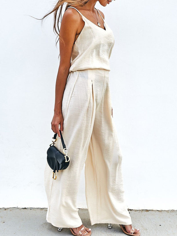 Wide Pants Two piece Set