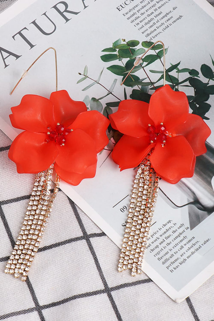 Flower Dangle Earrings