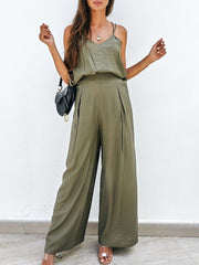 Wide Pants Two piece Set