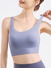 Wide Strap Active Bra