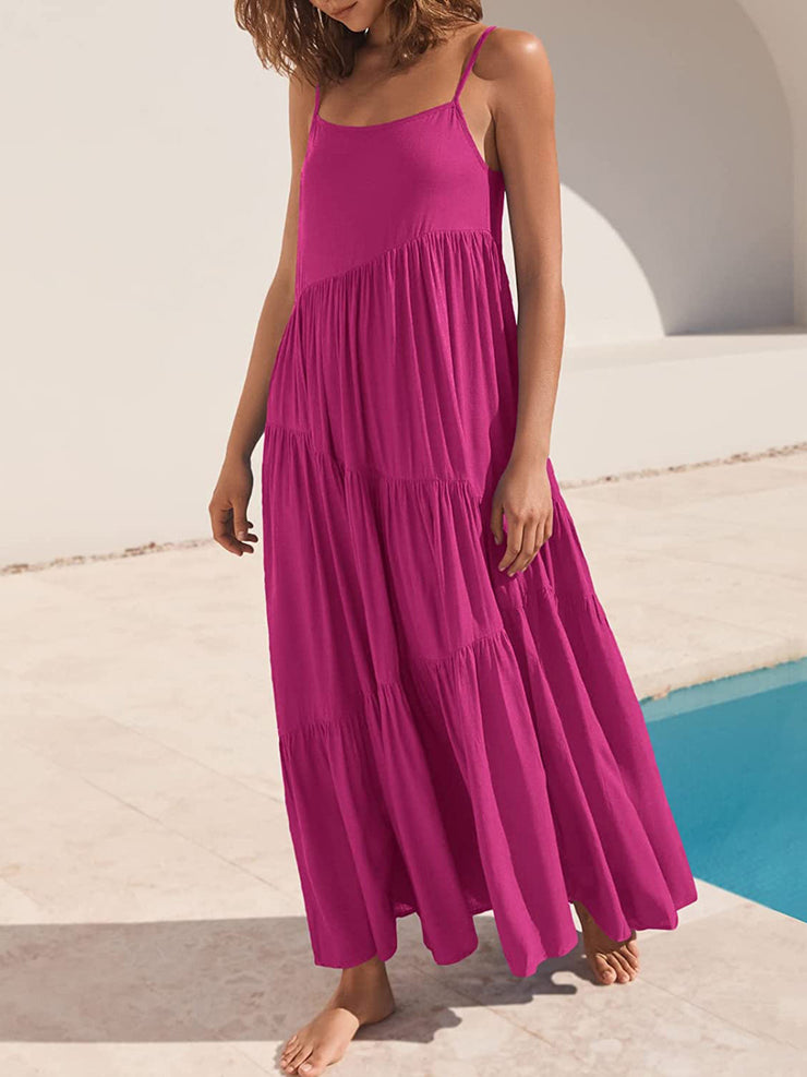 Full Size Tiered Maxi Dress