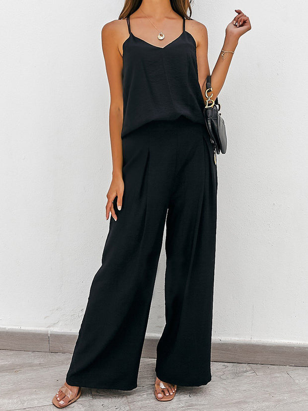 Wide Pants Two piece Set