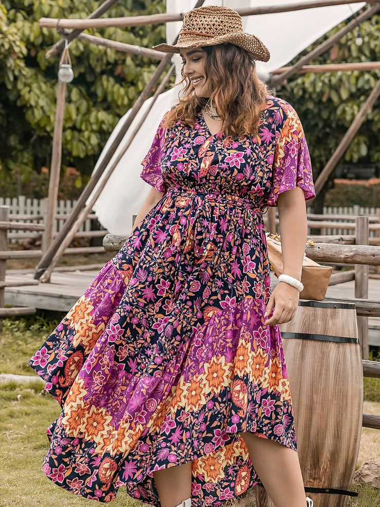 Plus Size Midi Dress