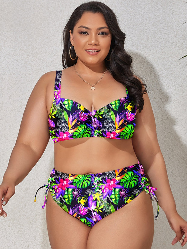 Plus Size Two-Piece Swimsuit