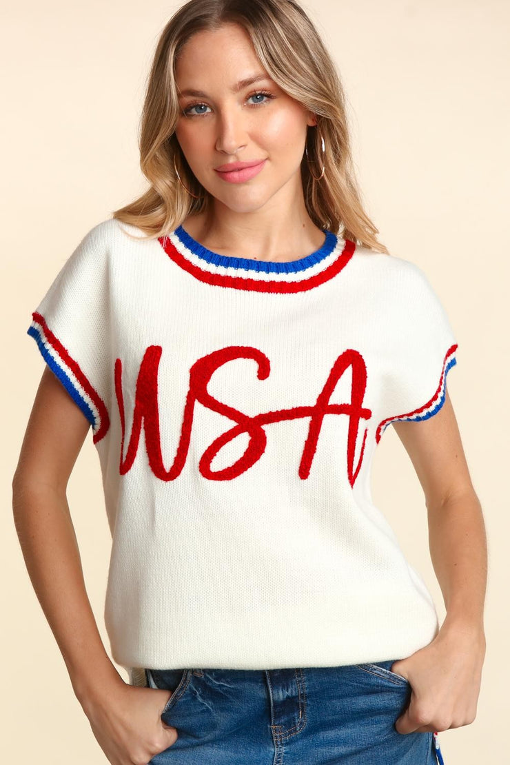 USA Knit Top