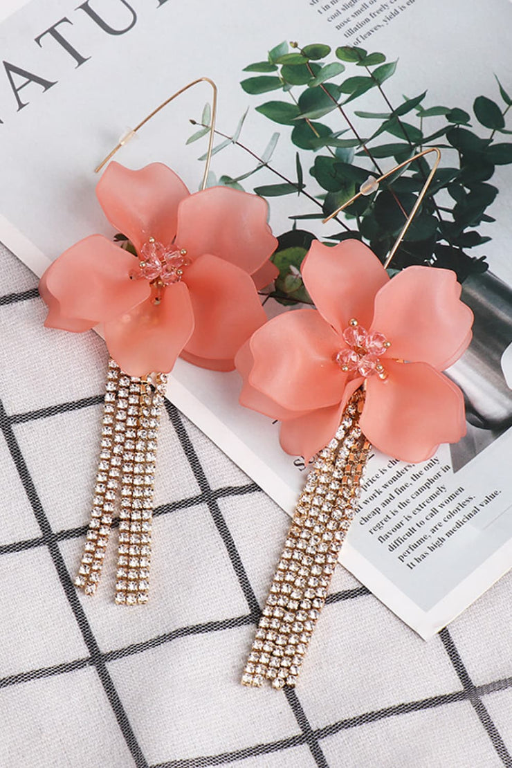 Flower Dangle Earrings