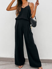 Wide Pants Two piece Set