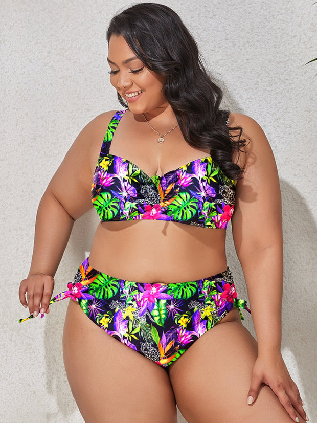 Plus Size Two-Piece Swimsuit