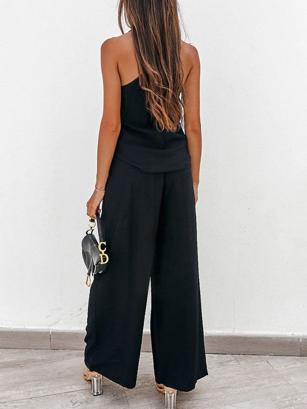 Wide Pants Two piece Set