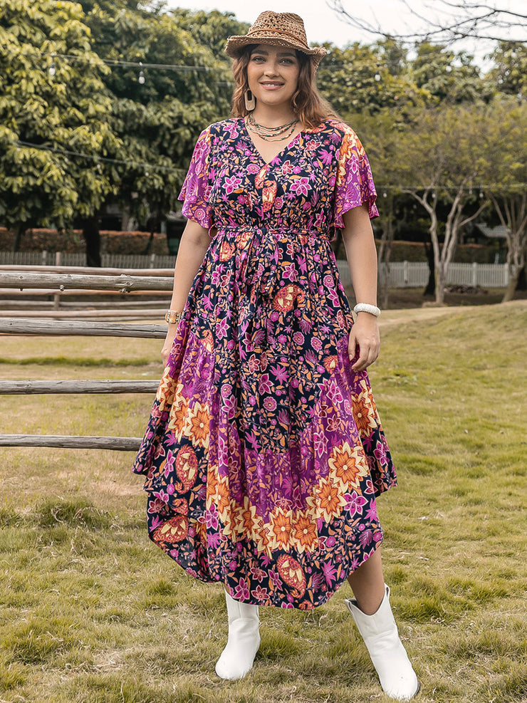 Plus Size Midi Dress