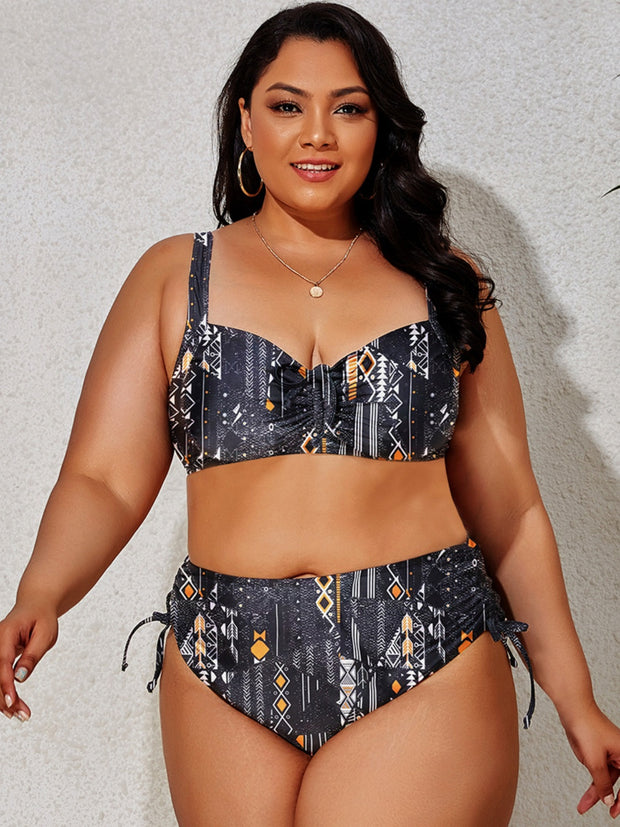 Plus Size Two-Piece Swimsuit