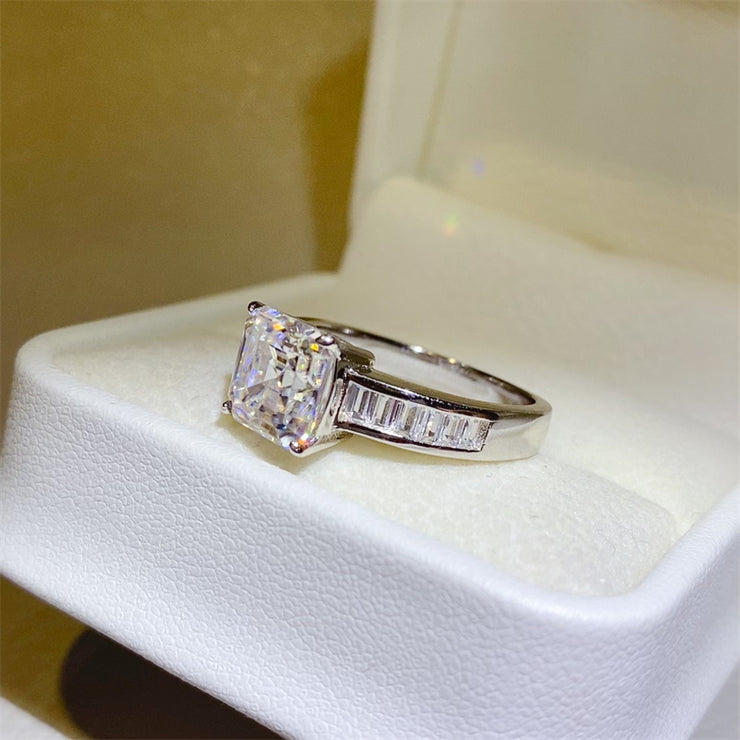 Sterling Silver Square Ring