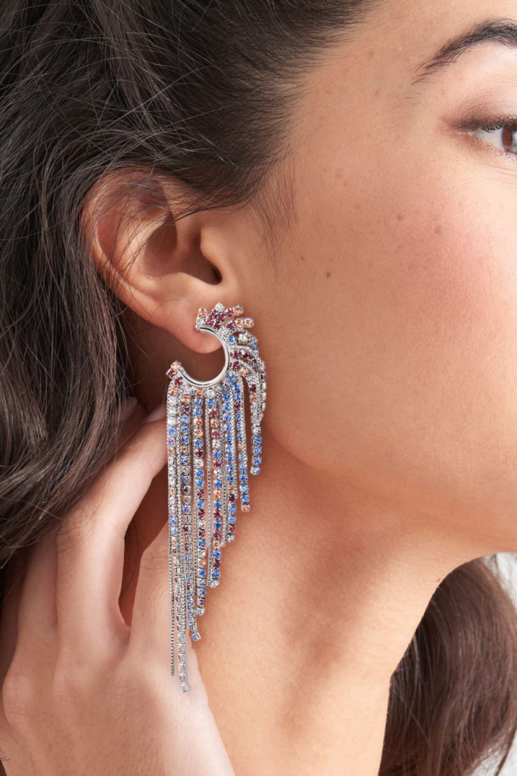 Fringe Dangle Earrings