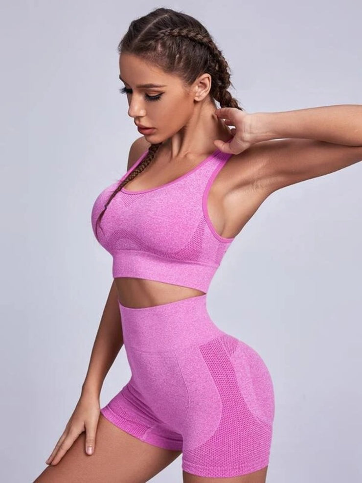 Tank and Shorts Active Two piece Set