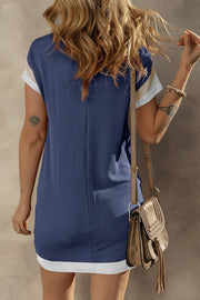 Textured T-shirt Dress