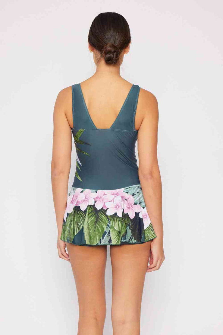 Tropical Swim Dress