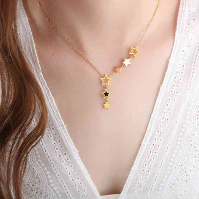 Star Gold Layering Necklace