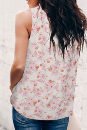 Frilly Floral Tank