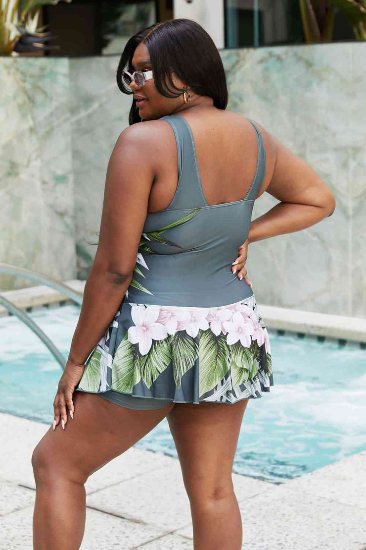 Tropical Swim Dress