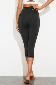Cropped Leggings with Pockets