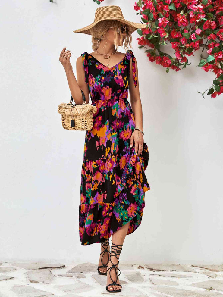 Floral  Midi Dress