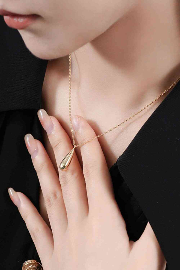 THE DAWN 18K Gold-Plated Pendant Necklace