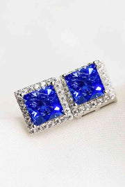 THE LORETTA 4 Carat Moissanite Square Earrings