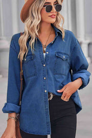 Denim Button Down Shirt