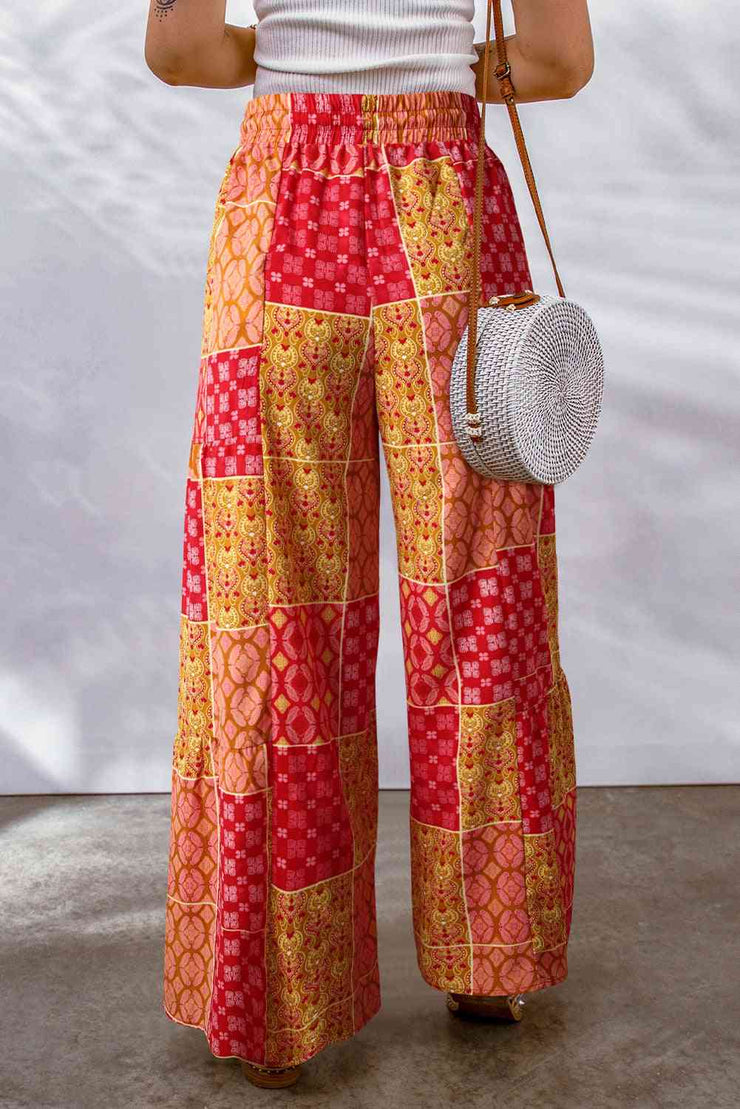 Bohemian Wide Leg Pants