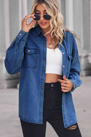 Denim Button Down Shirt