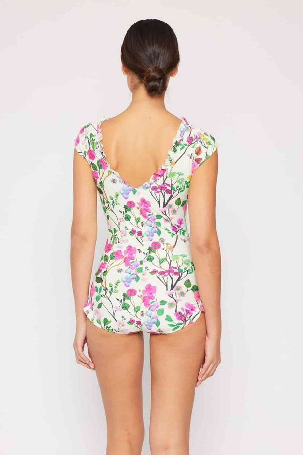 Floral One Piece Swimsuit