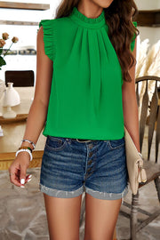 Frill Ruched Blouse