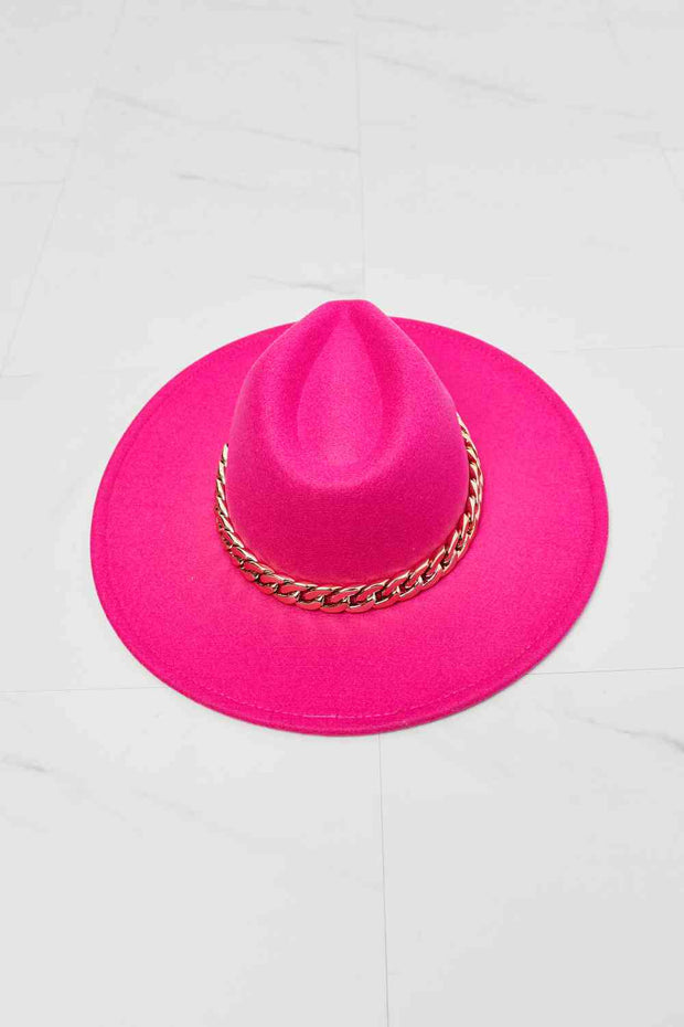 Pink Fedora Hat