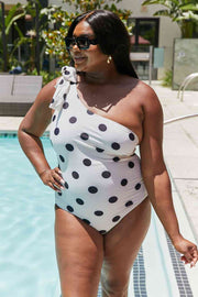 Polka Dot One Piece Swimsuit