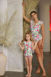 Floral One Piece Swimsuit