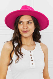 Pink Fedora Hat