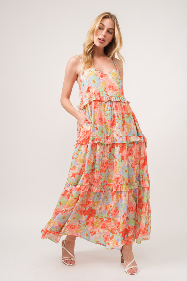 Floral Maxi  Dress