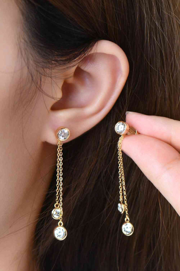 THE BELLA Moissanite Ethereal Earrings