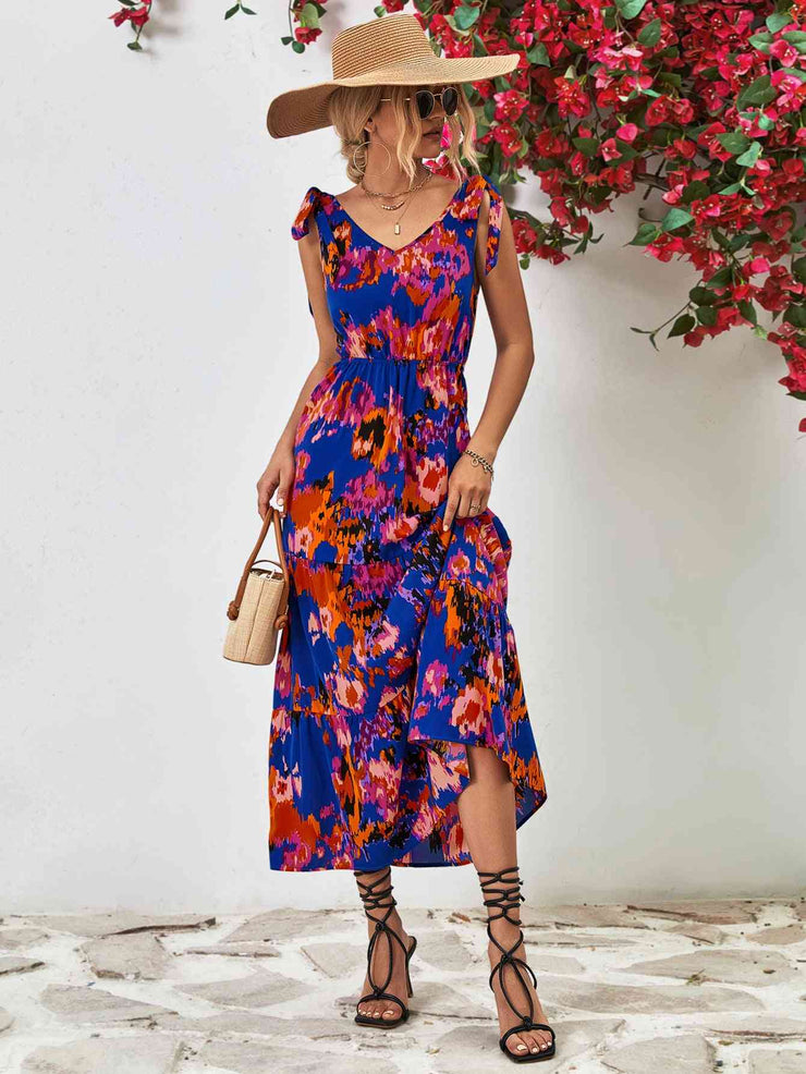 Floral  Midi Dress