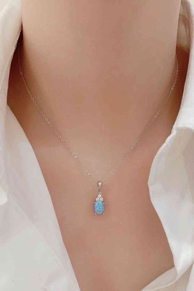 THE OPAL Opal Pendant Necklace