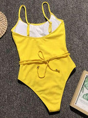 Ribbed One-Piece Swimsuit