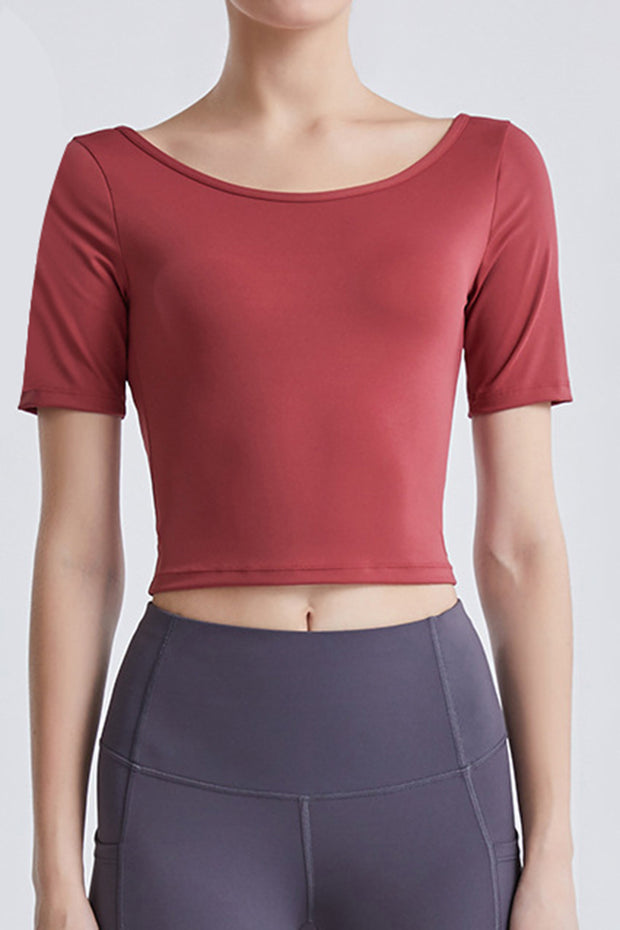 Cutout Active T-Shirt