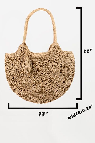 Straw Tote Bag