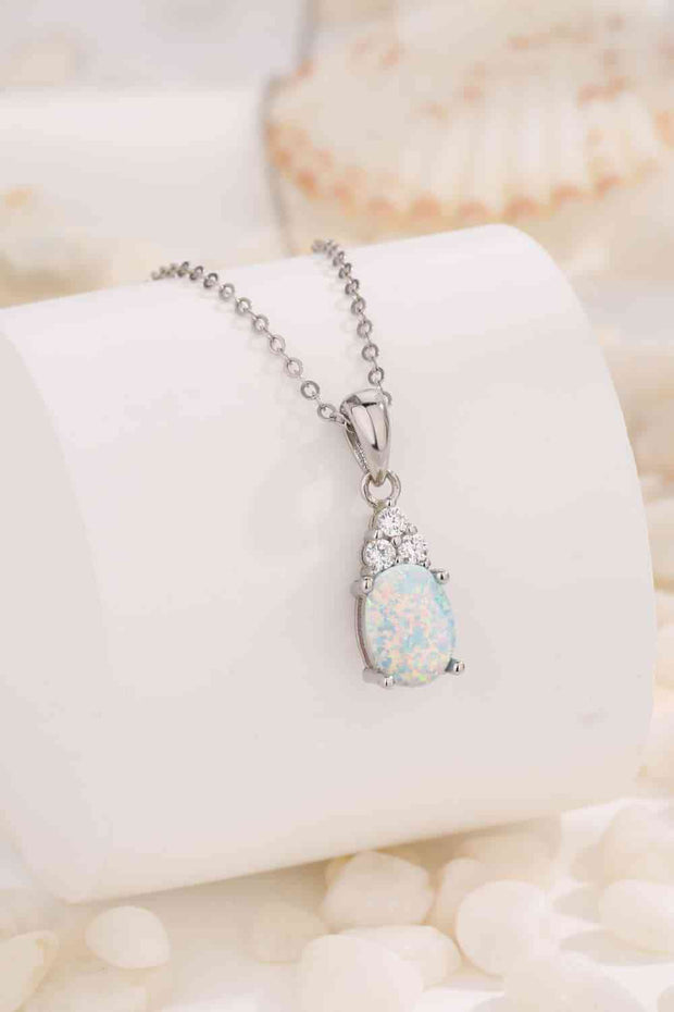 THE OPAL Opal Pendant Necklace