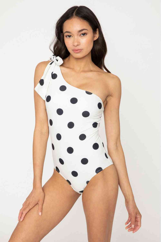 Polka Dot One Piece Swimsuit