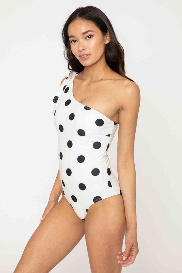 Polka Dot One Piece Swimsuit