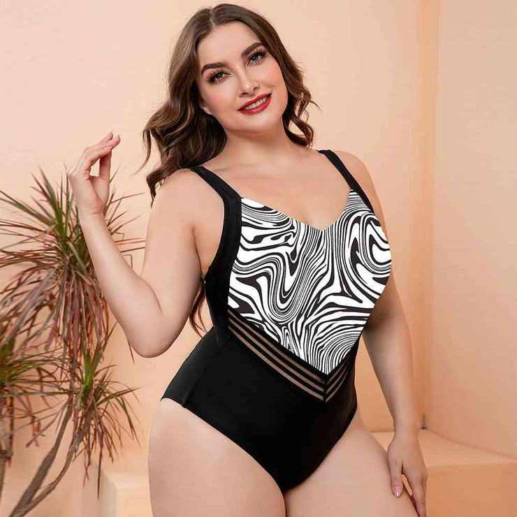 Full Size One Piece Swimsuit